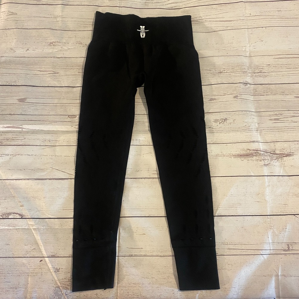 Combat Core Fitness Leggings‎ Compression Skinny Pants Gym Women's Size S